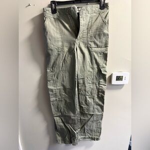 Abercrombie green cargo pants